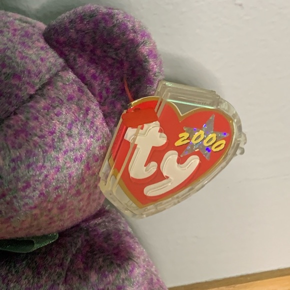 Rare 2000 Ty Beanie Baby Signature Bear Multiple Errors Tush Tag Numbers - Picture 8 of 9